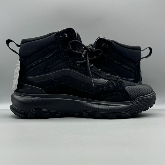 Vans MTE Crestline Waterproof Insulated Boots Black Size 10 Men's Outdooors Hike - Picture 7 of 9